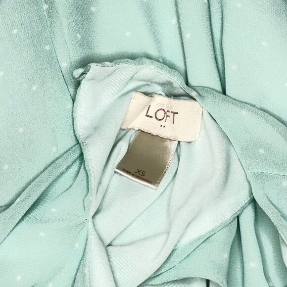 LOFT Flowy Ruffled Sleeveless Top - Picture 6 of 7